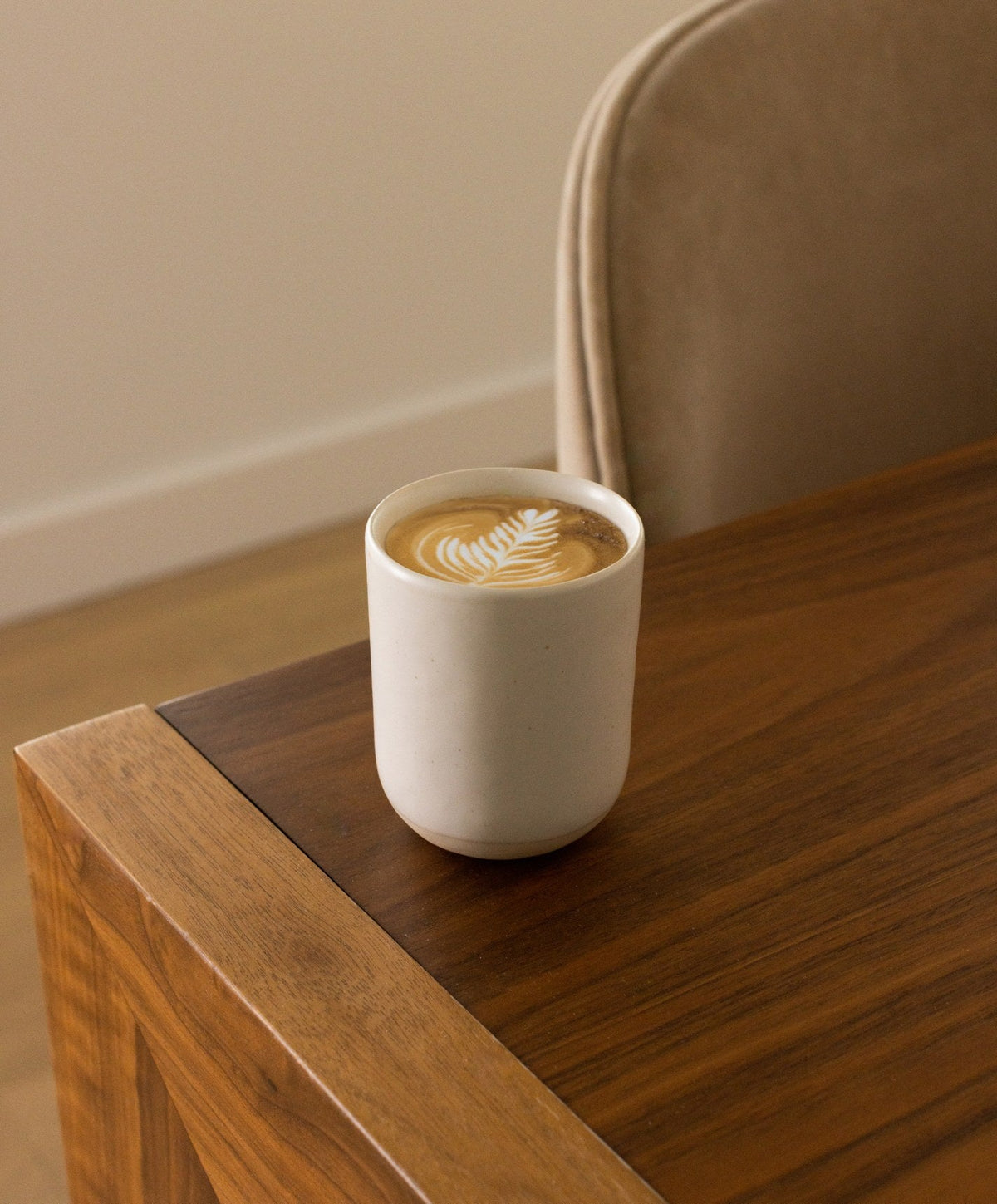 Cappuccino Cups by Fable Home, shown in Speckled White and Cloud White and Pearl White.
