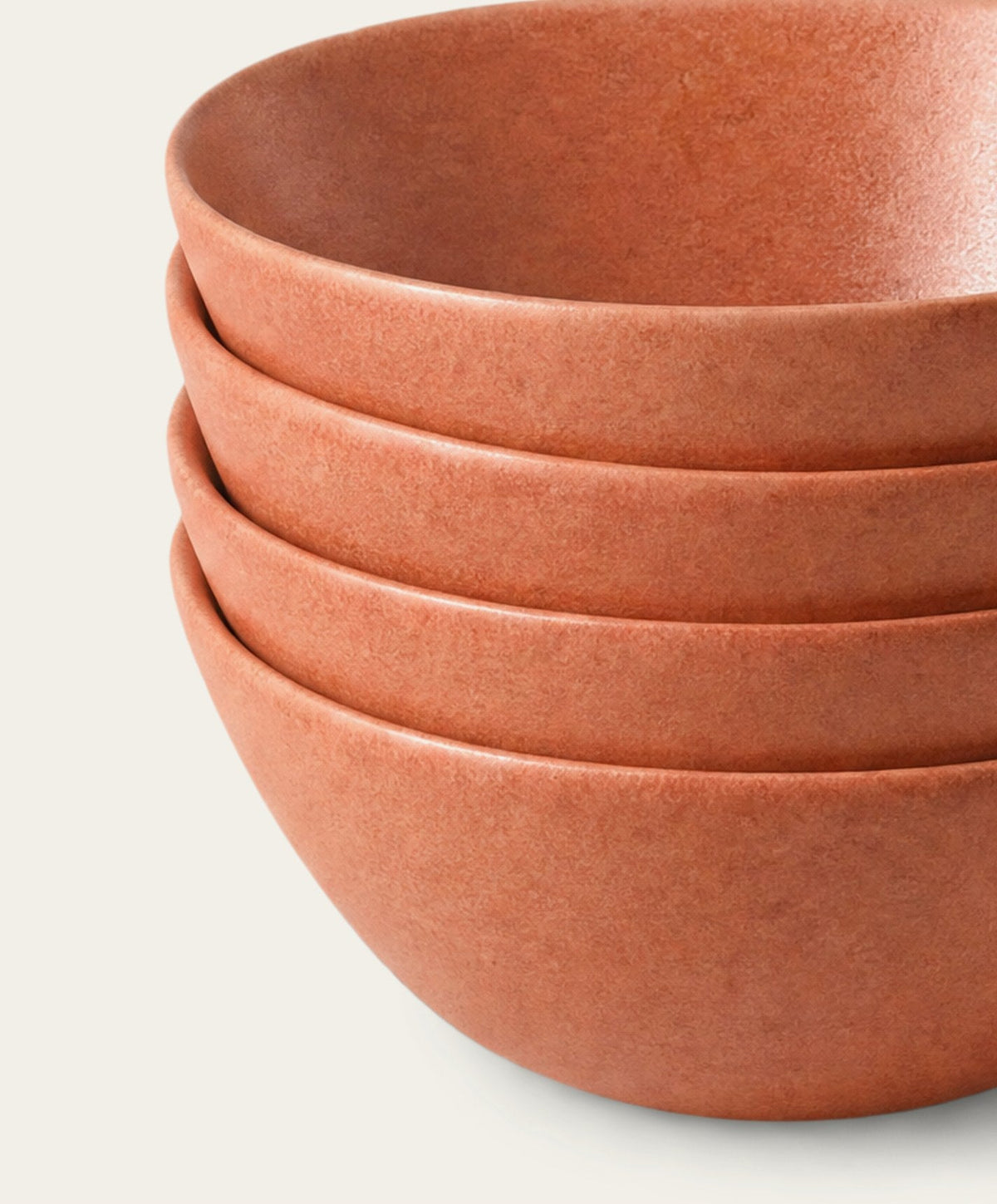 Dessert Bowls by Fable Home, shown in Canyon Clay.