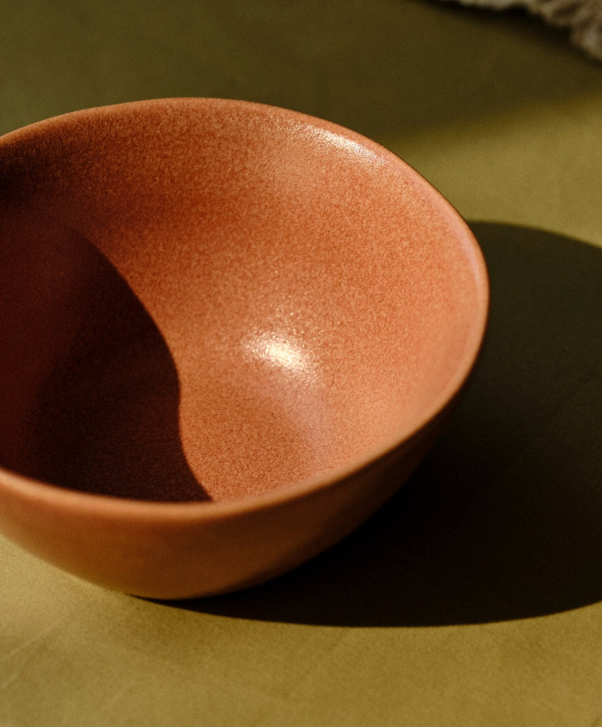 Dessert Bowls by Fable Home, shown in Canyon Clay.