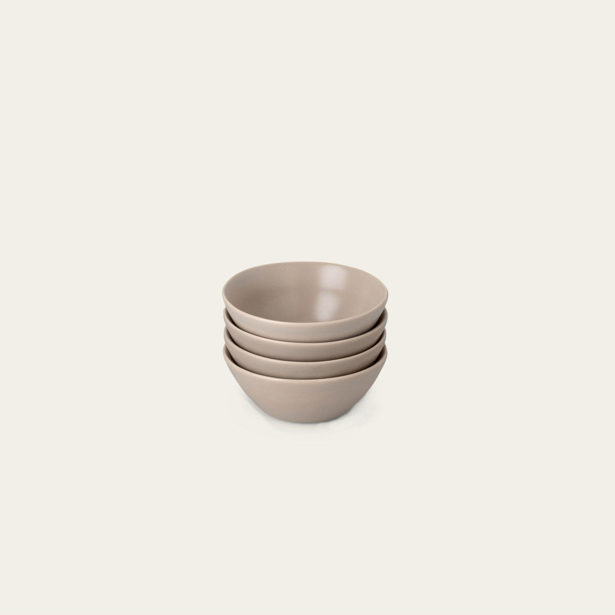 Dessert Bowls by Fable Home, shown in Desert Taupe.