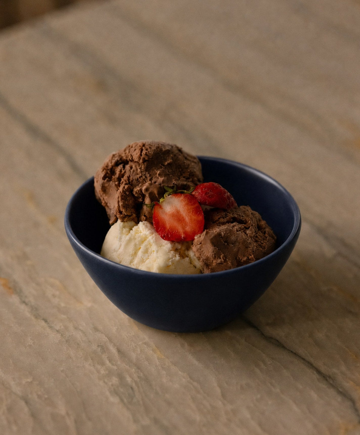 Dessert Bowls by Fable Home, shown in Midnight Blue.