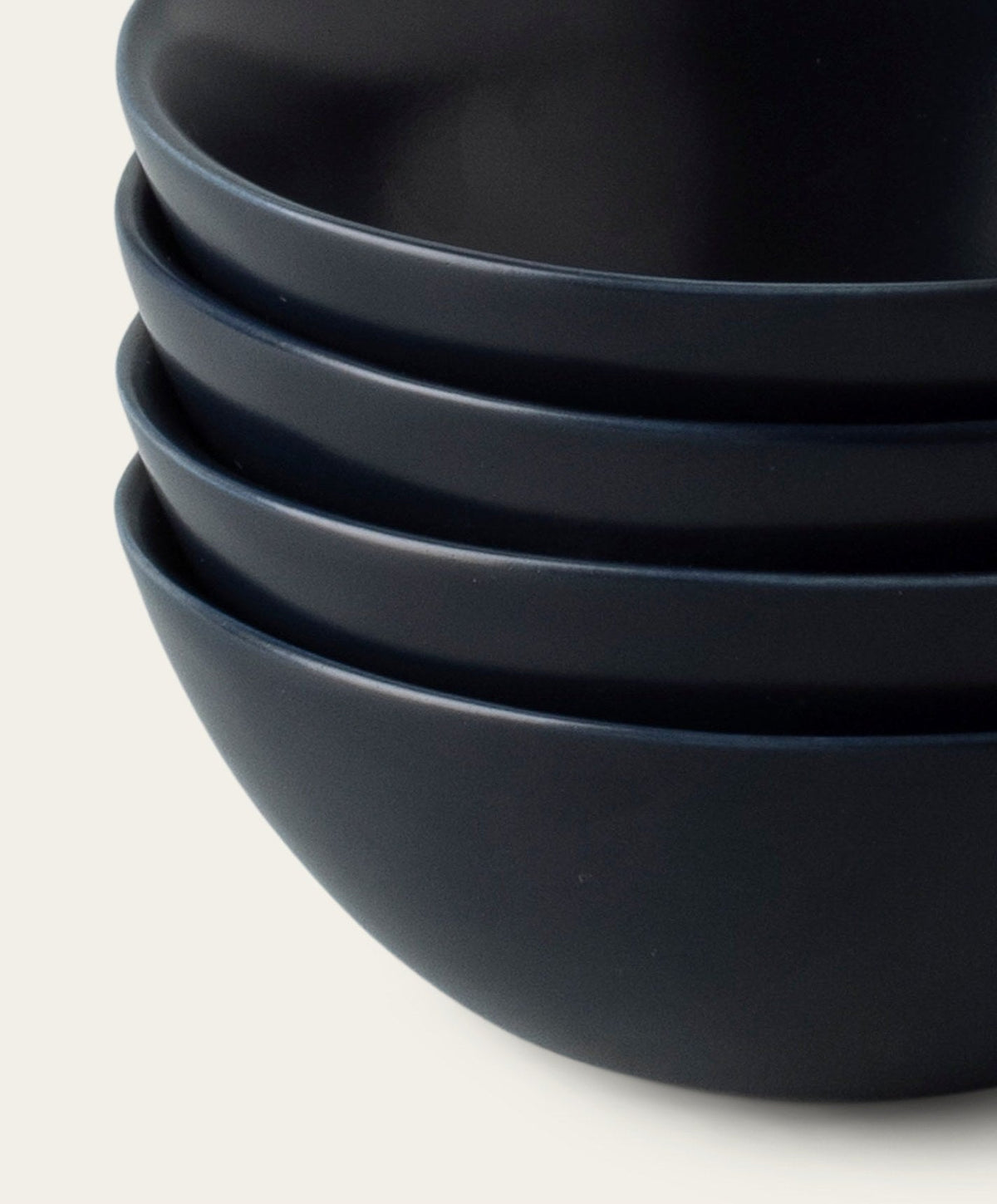 Dessert Bowls by Fable Home, shown in Midnight Blue.
