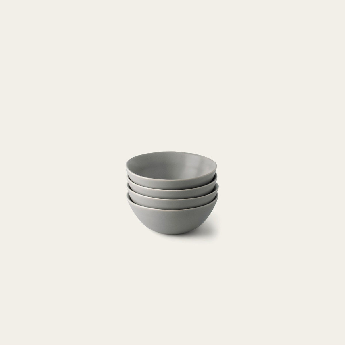 Dessert Bowls by Fable Home, shown in Dove Gray.