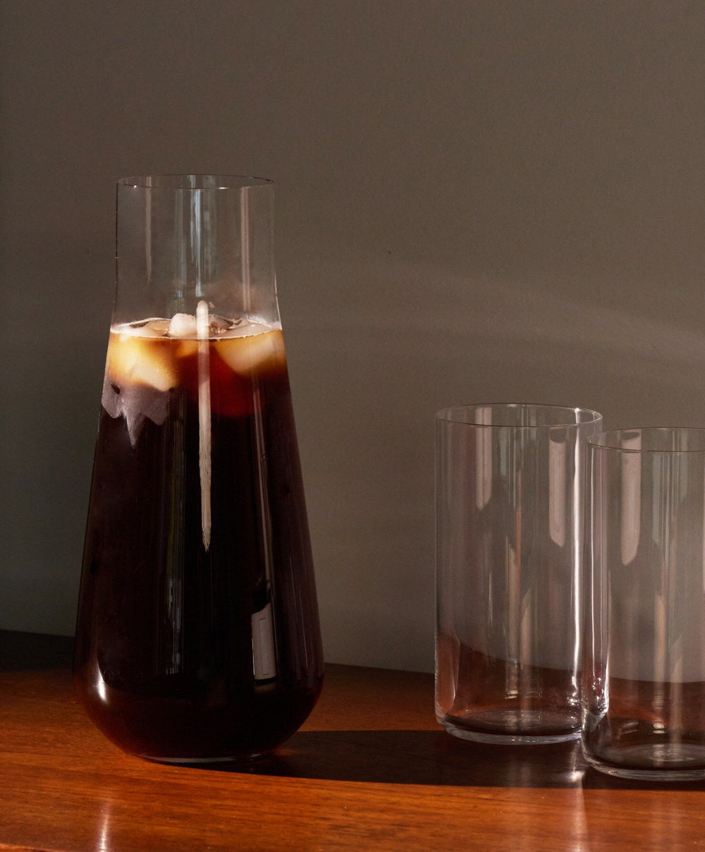 Glass Carafe Pro by Fable Home, shown in Clear.