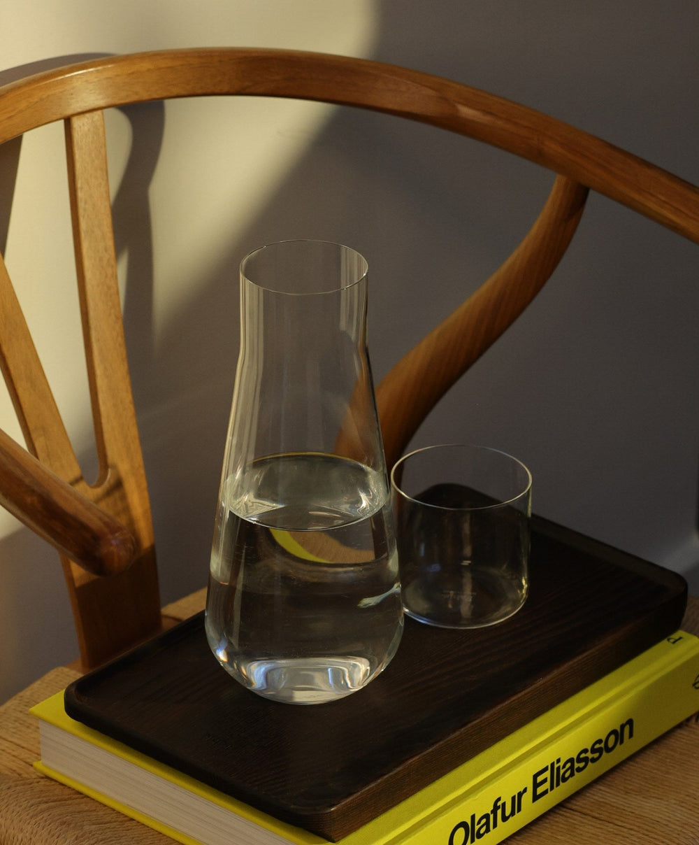 Glass Carafe Pro by Fable Home, shown in Clear.