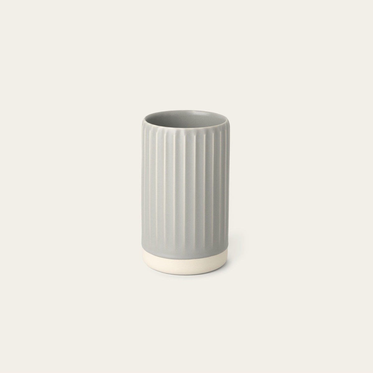 Vase by Fable Home, shown in Dove Gray.