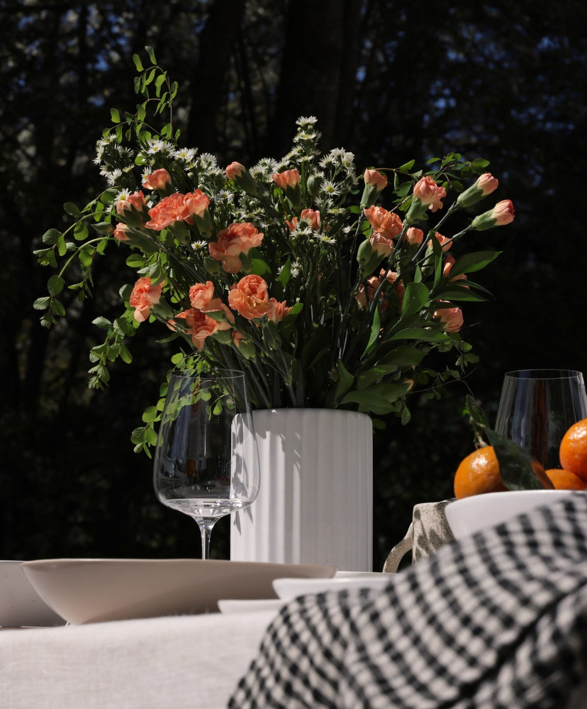 Vase by Fable Home, shown in Speckled White.