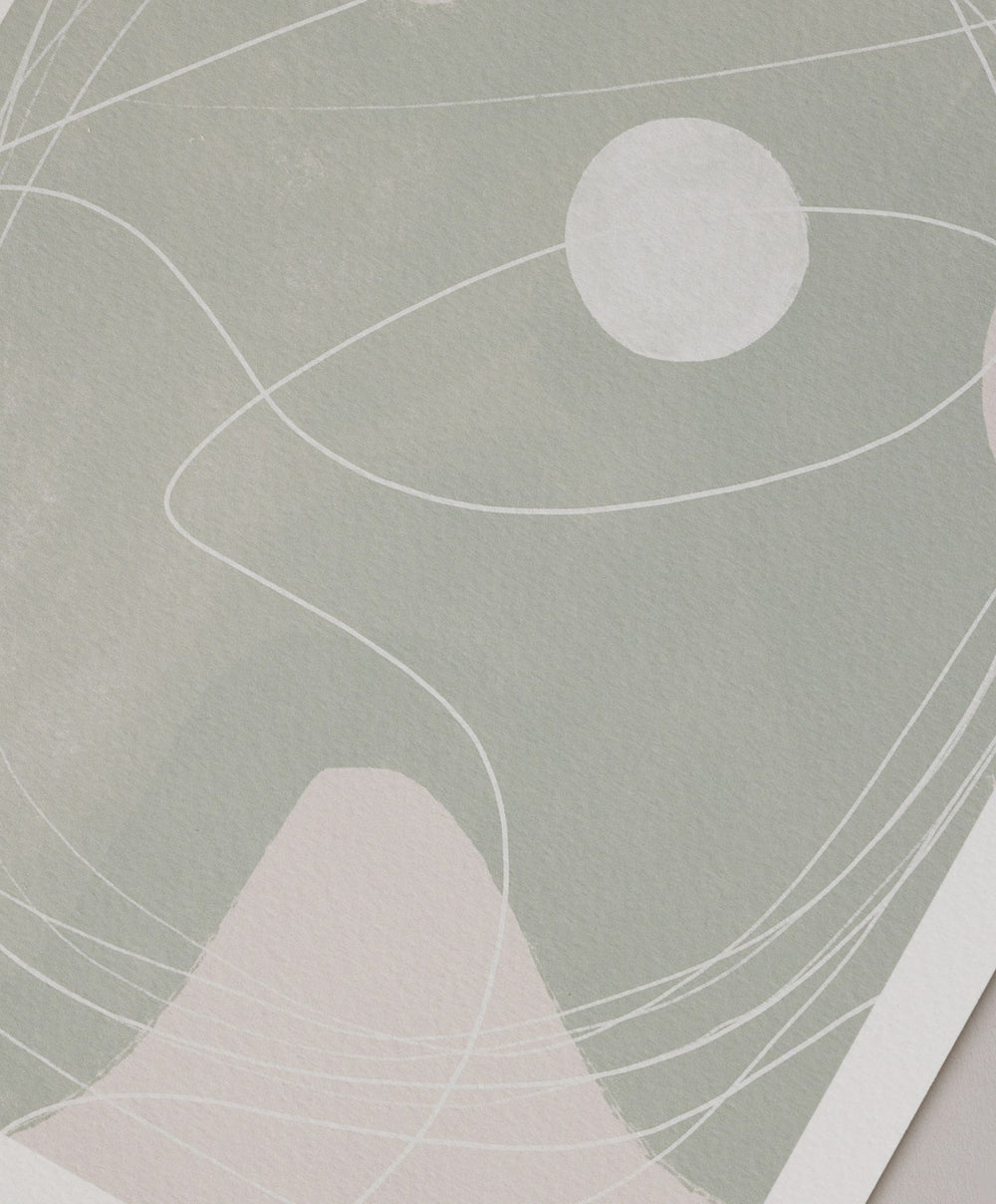 Mindfulness Print -  8 x 10" by Fable Home, Without Frame.
