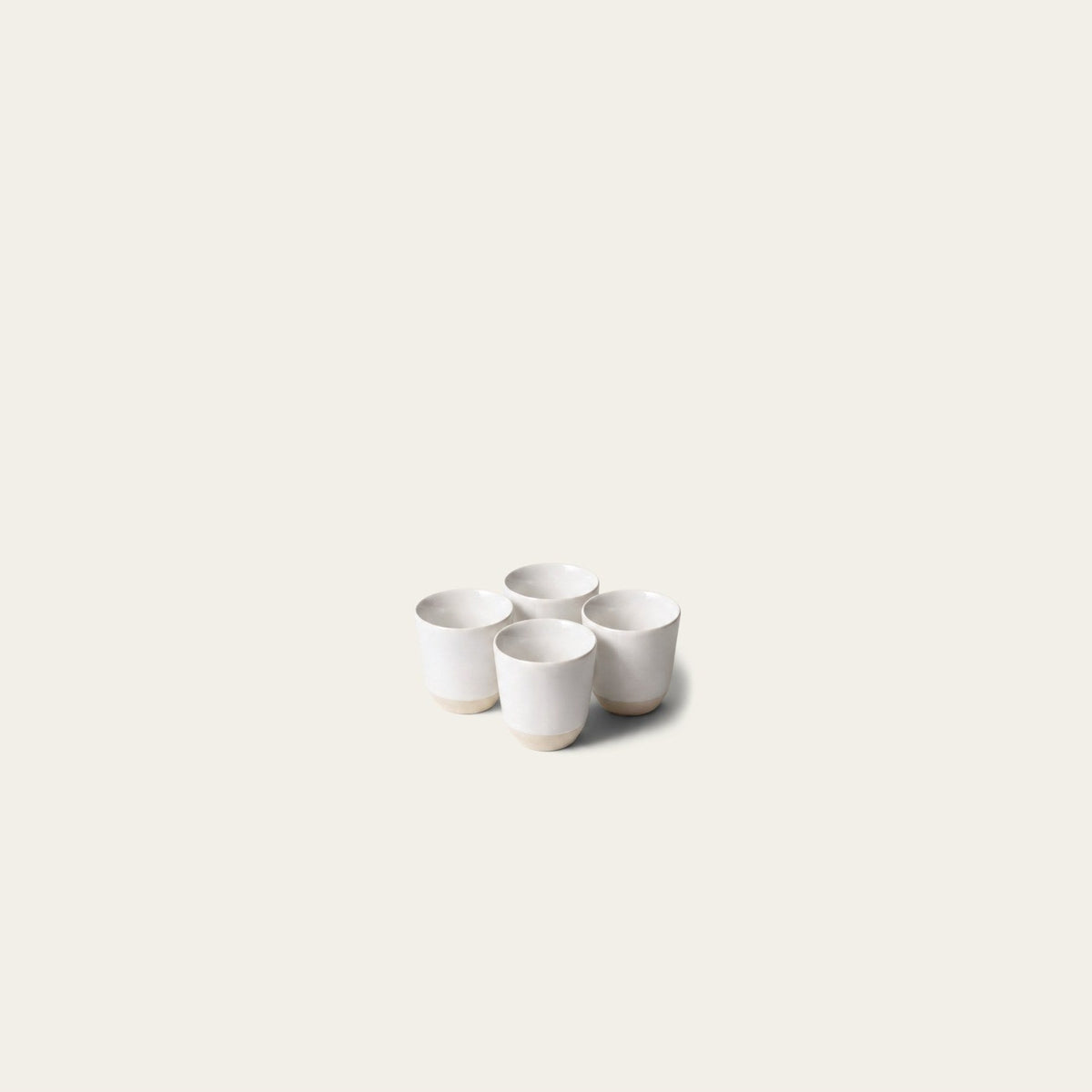 Espresso Cups by Fable Home, shown in Pearl White.