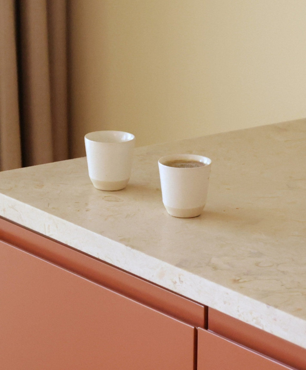 Espresso Cups by Fable Home, shown in Pearl White.