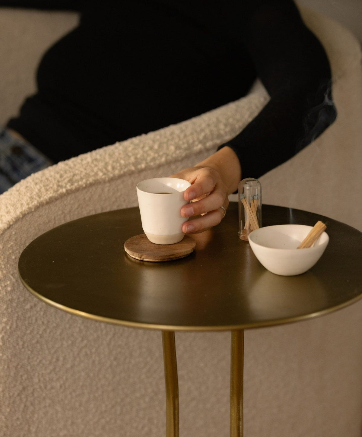 Espresso Cups by Fable Home, shown in Speckled White.