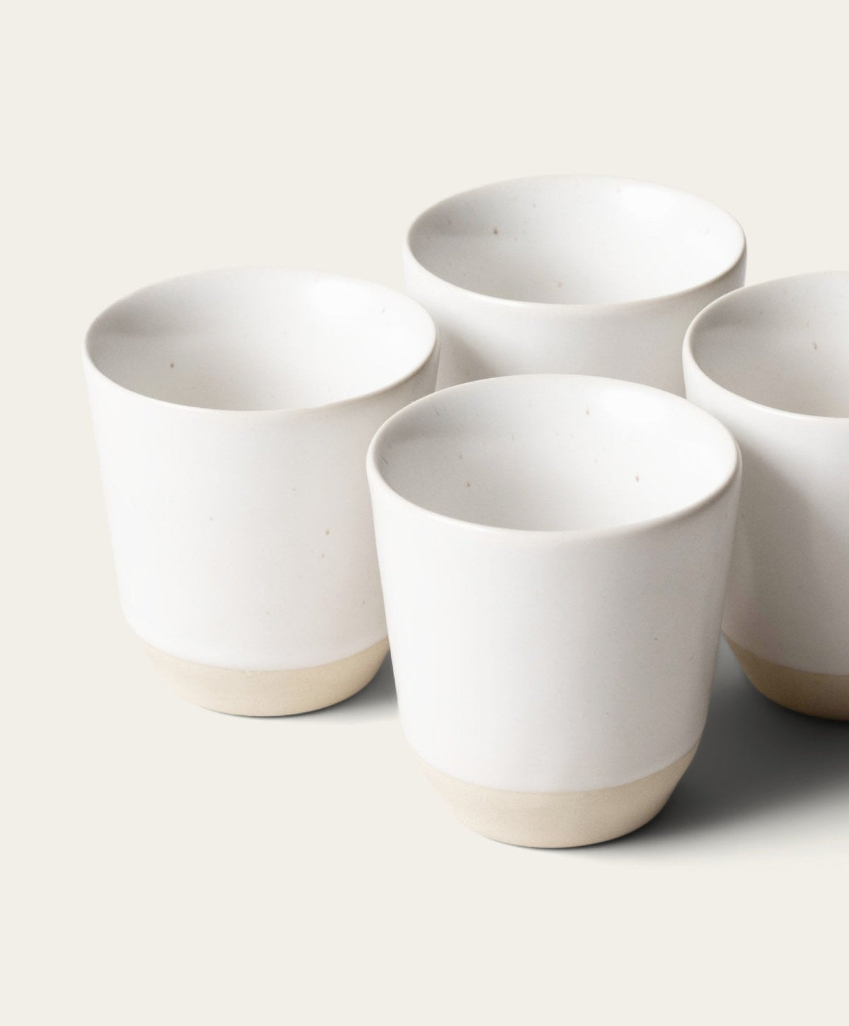Espresso Cups by Fable Home, shown in Speckled White.