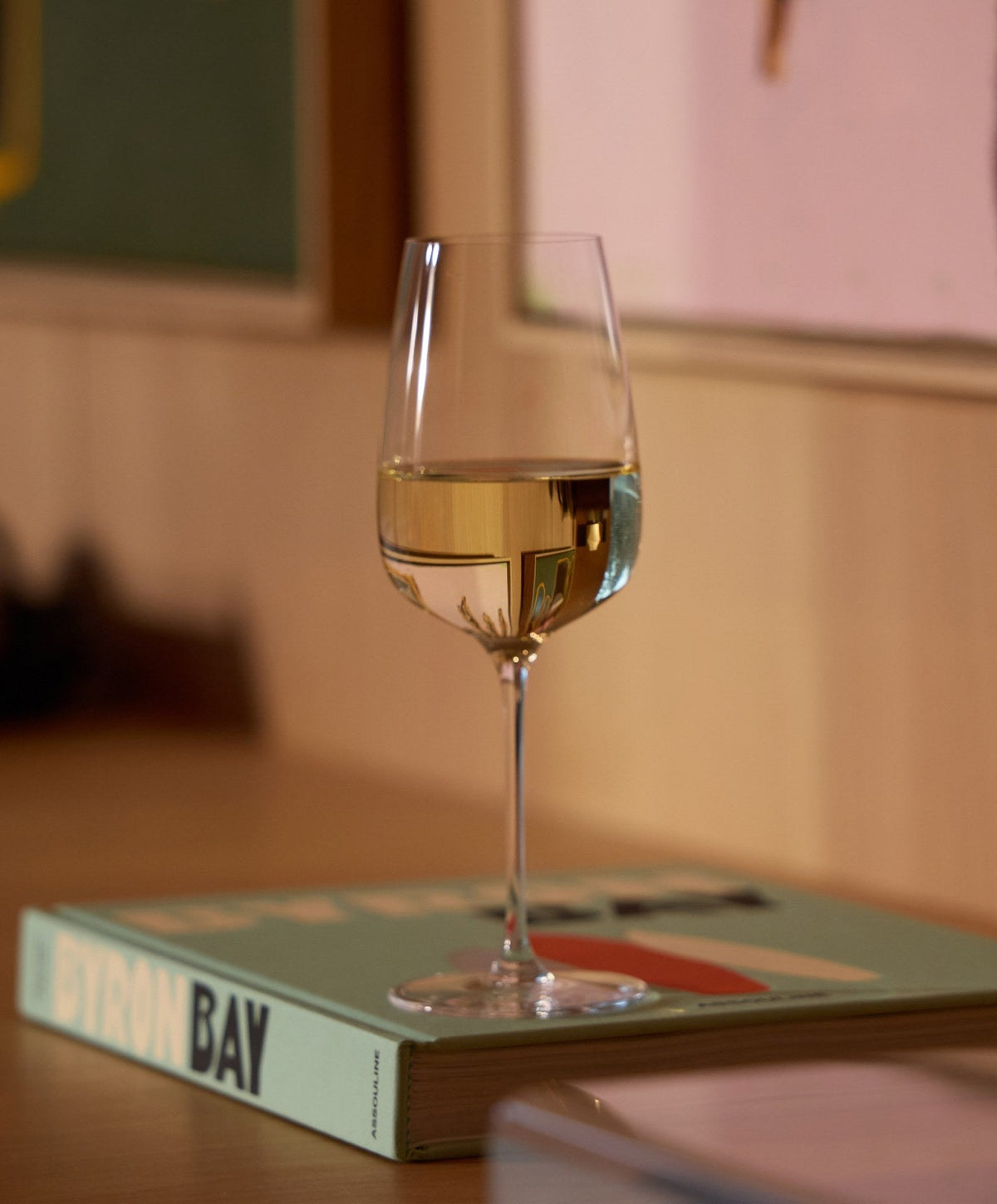 Sauvignon Blanc Glasses by Fable Home, shown in Clear.