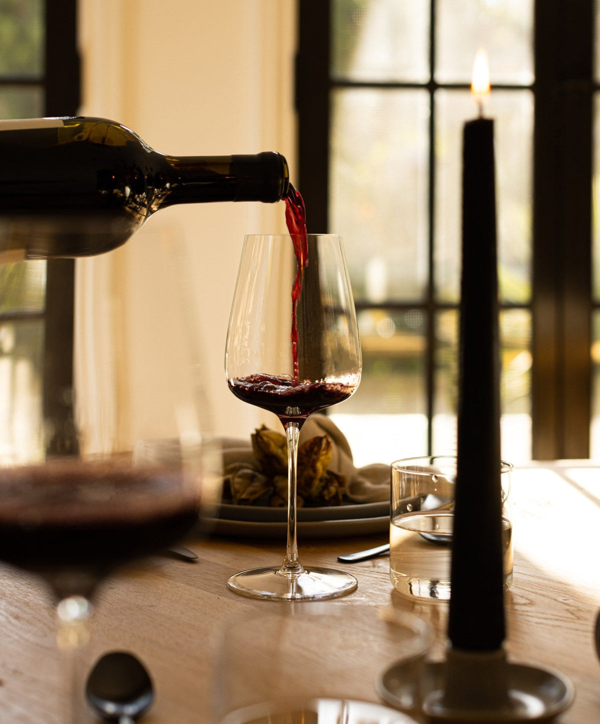 Wine Glasses by Fable Home, shown in Clear.