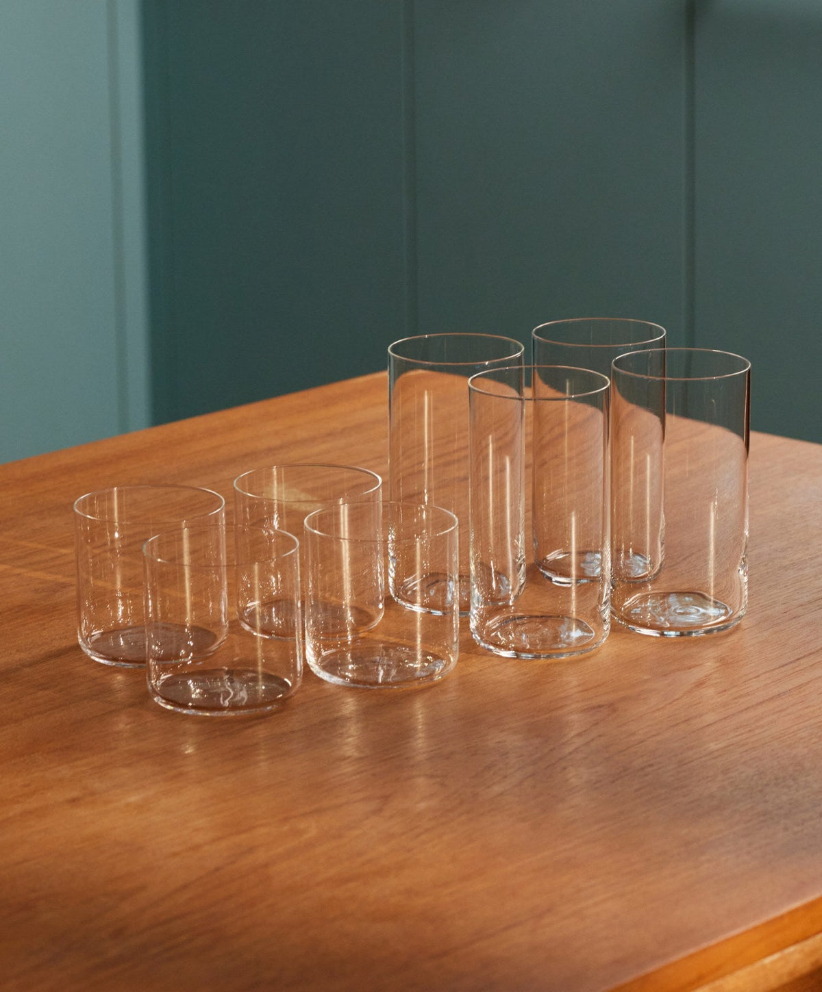 Glassware Set Pro by Fable Home, shown in Clear.