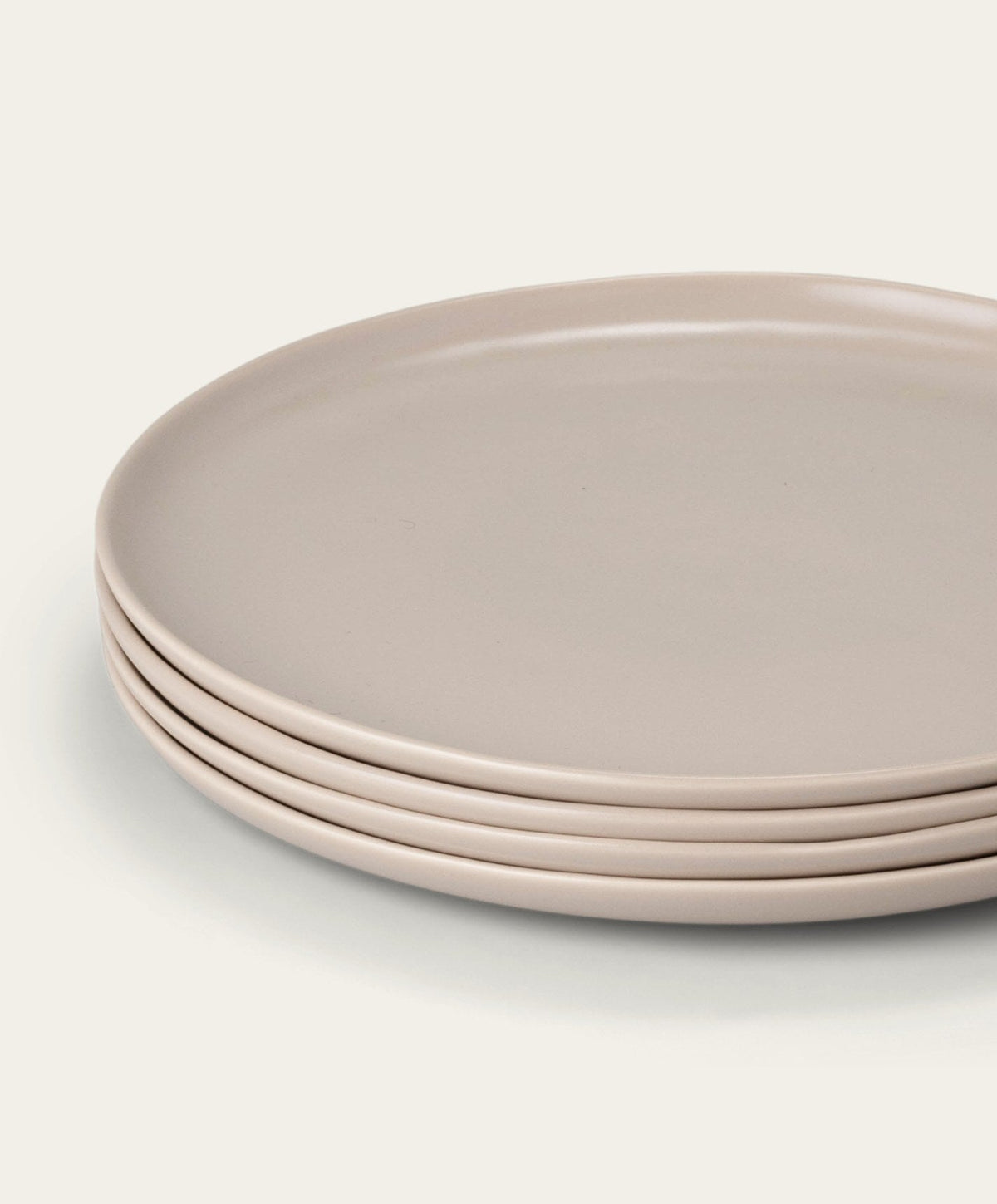 Salad Plates by Fable Home, shown in Desert Taupe.