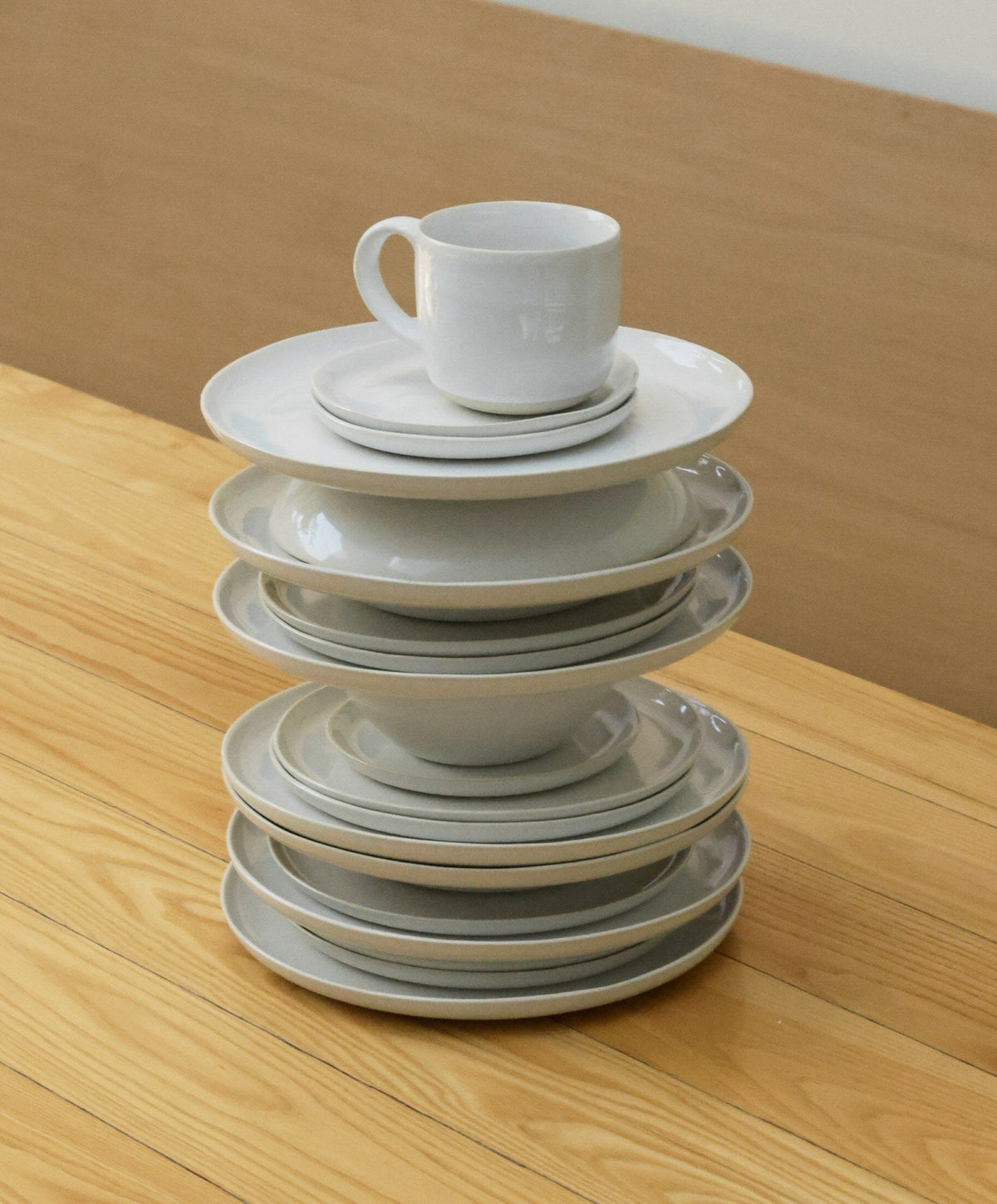 Mugs by Fable Home, shown in Pearl White.