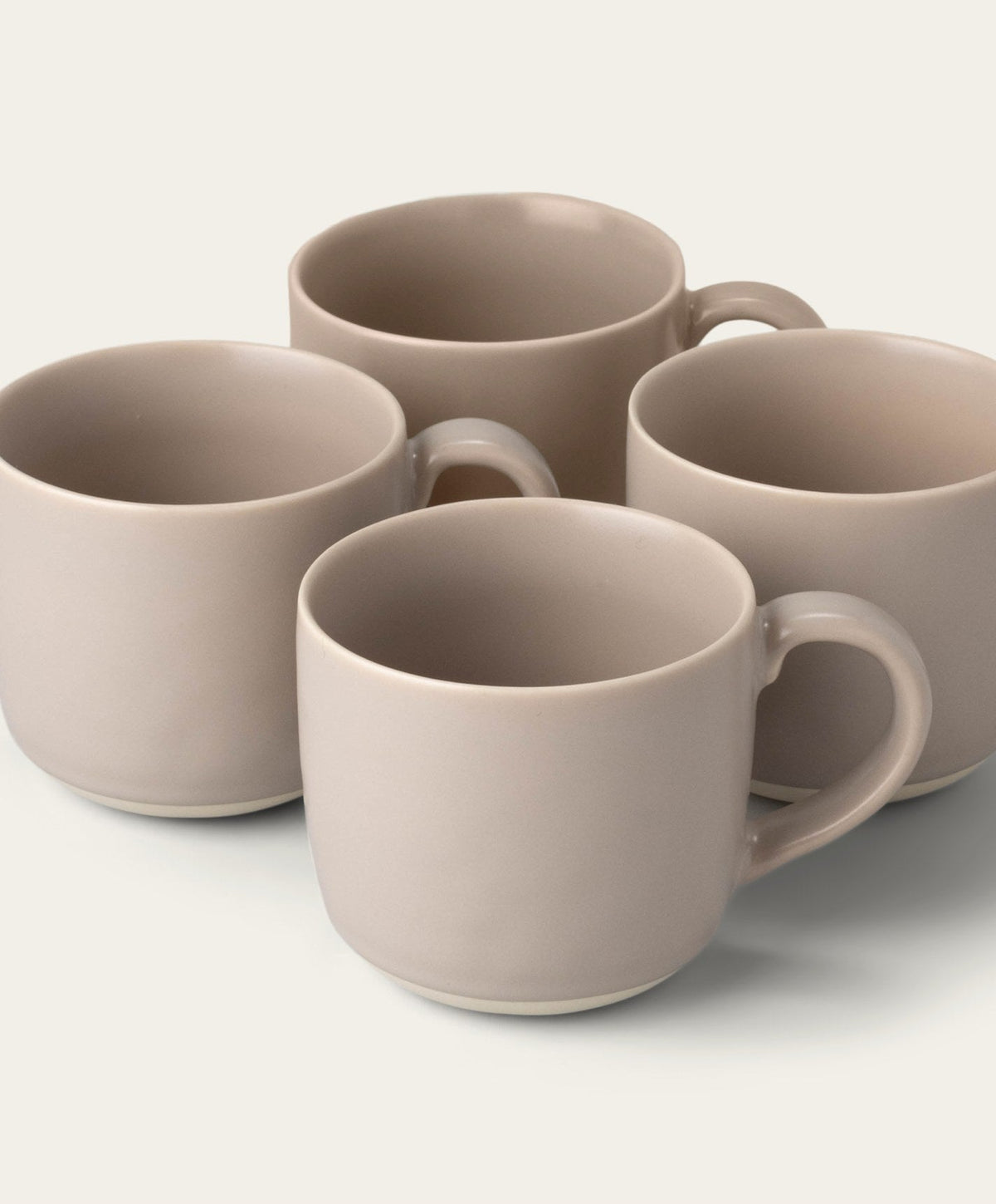 Mugs by Fable Home, shown in Desert Taupe.