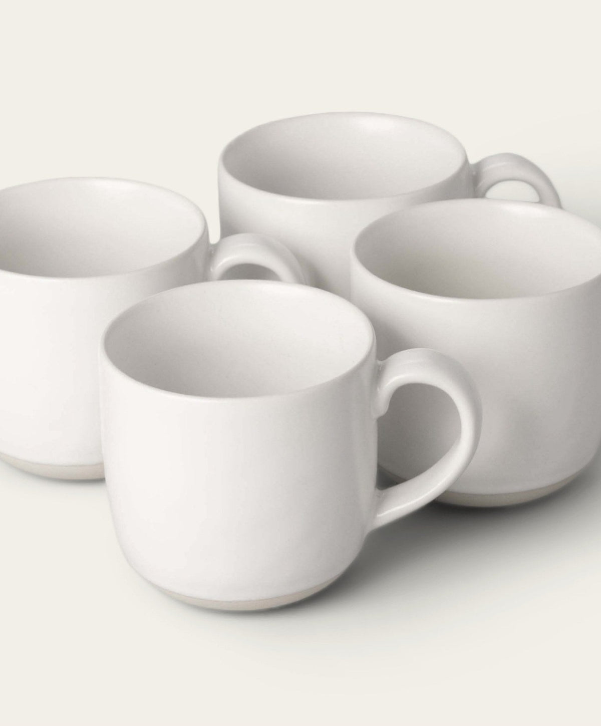 Mugs by Fable Home, shown in Cloud White.