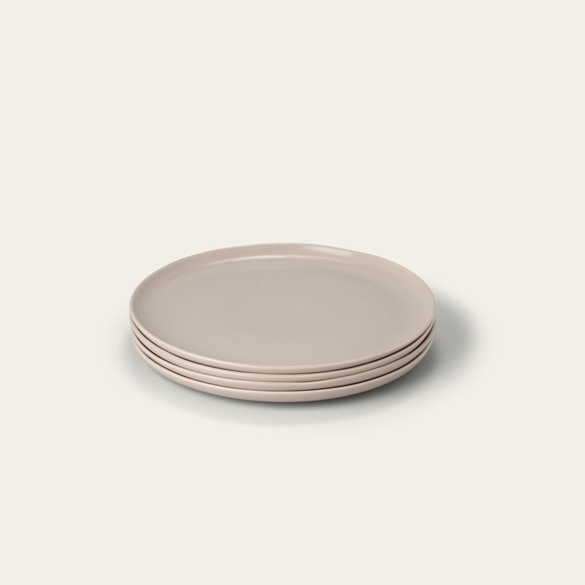 Dinner Plates by Fable Home, shown in Desert Taupe.