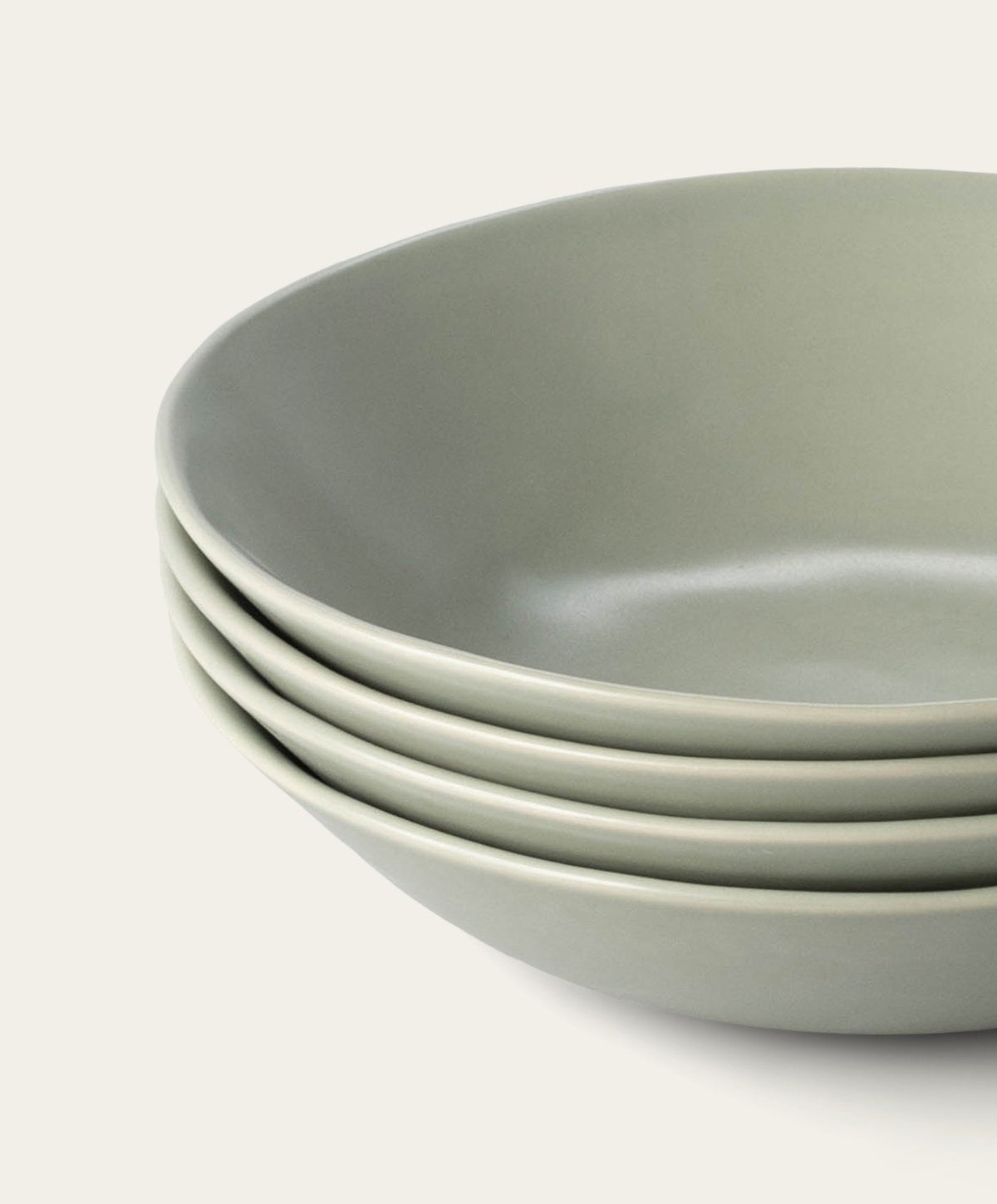 Pasta Bowls by Fable Home, shown in Beachgrass Green.