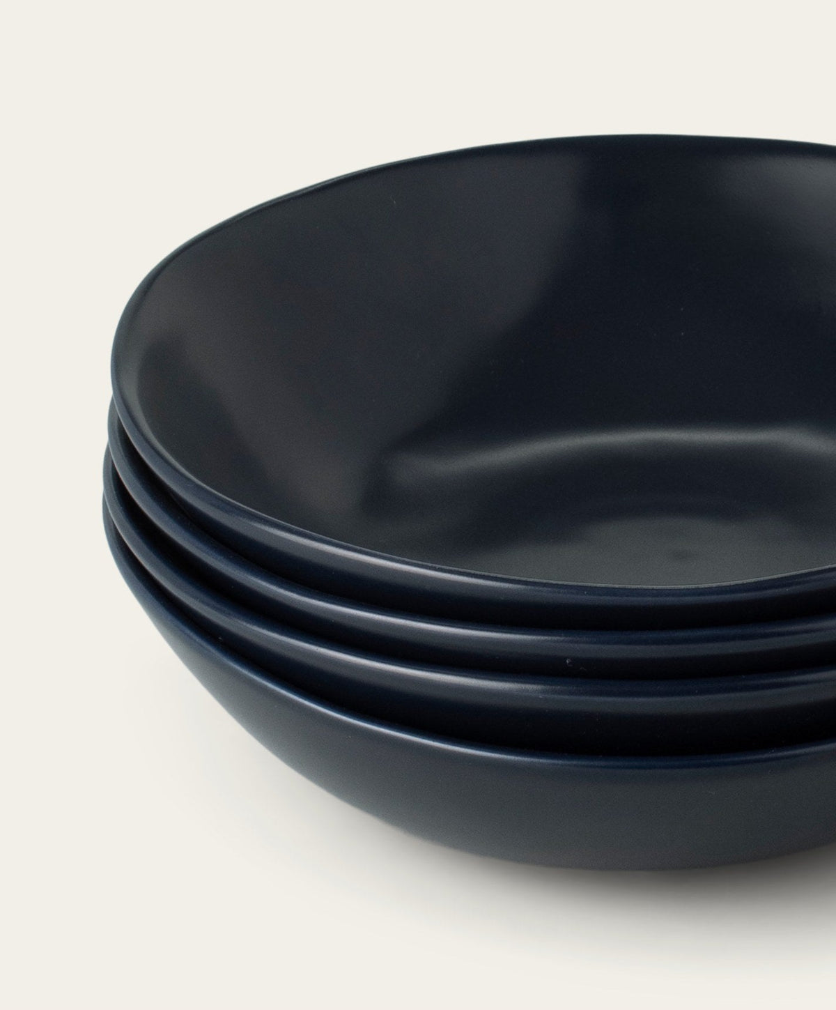 Pasta Bowls by Fable Home, shown in Midnight Blue.