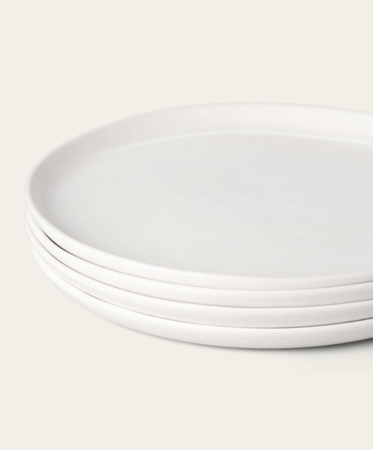 Dinner Plates by Fable Home, shown in Cloud White.
