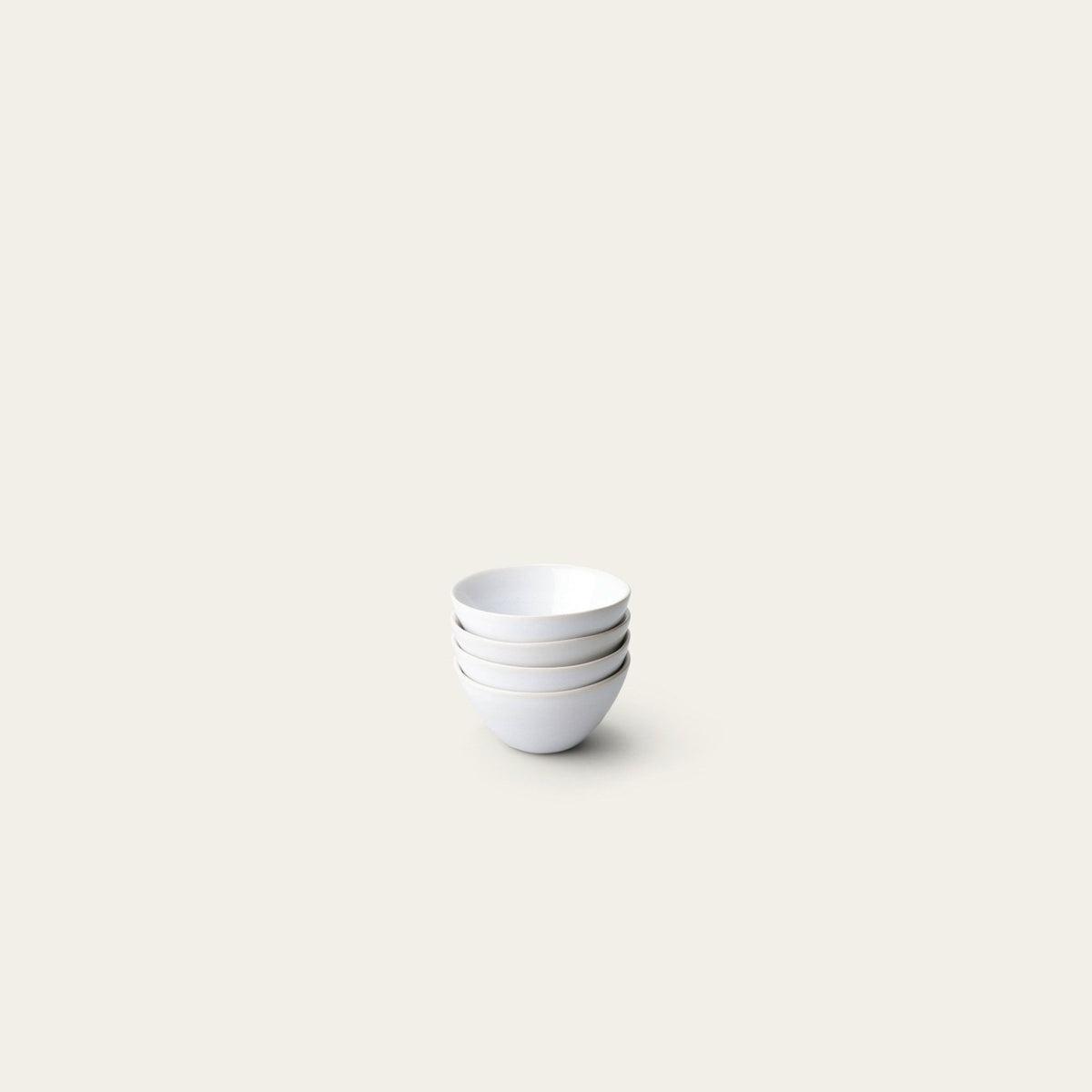 Little Bowls by Fable Home, shown in Pearl White.