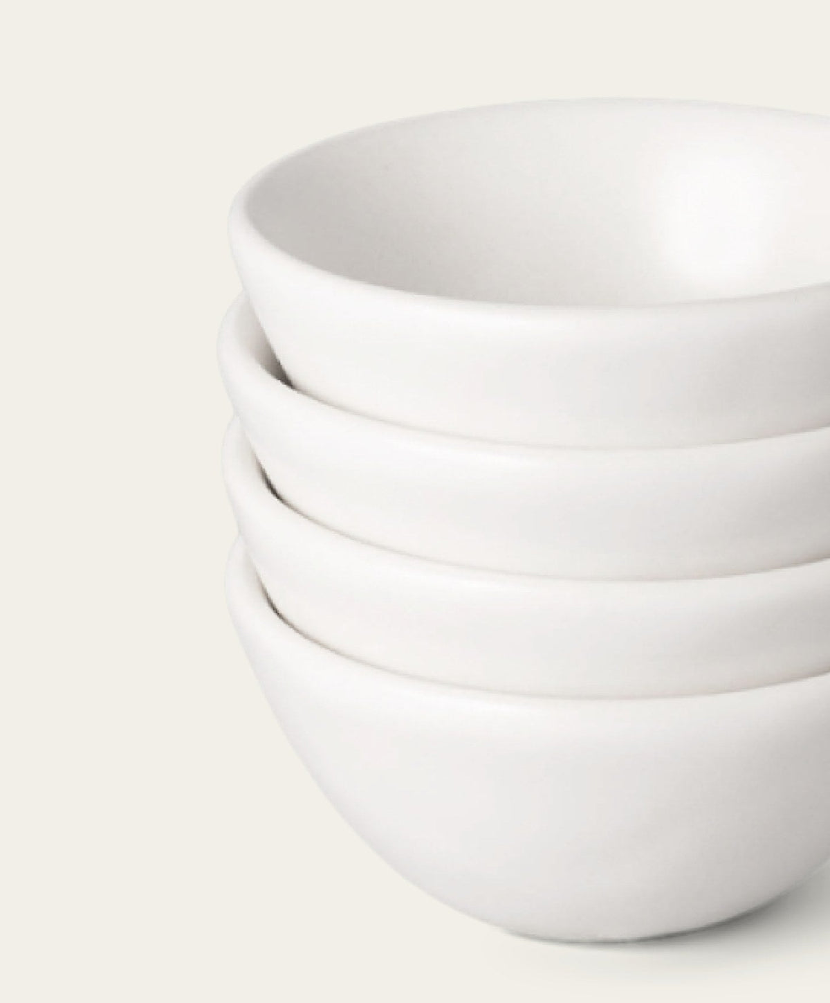 Little Bowls by Fable Home, shown in Cloud White.