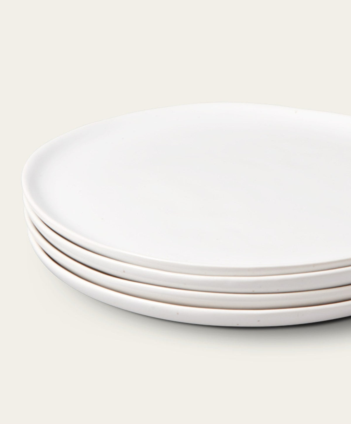 Dinner Plates by Fable Home, shown in Speckled White.