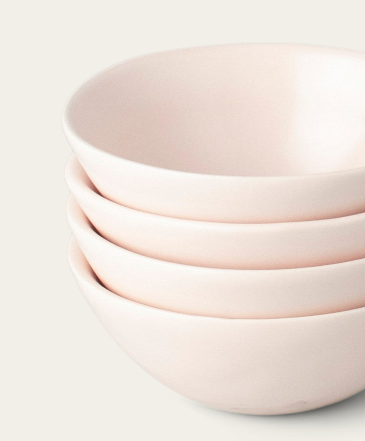 Little Bowls by Fable Home, shown in Blush Pink.