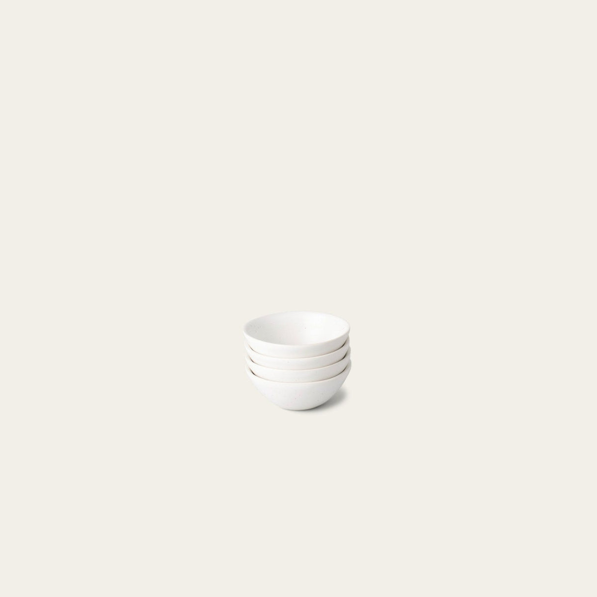 Little Bowls by Fable Home, shown in Speckled White.