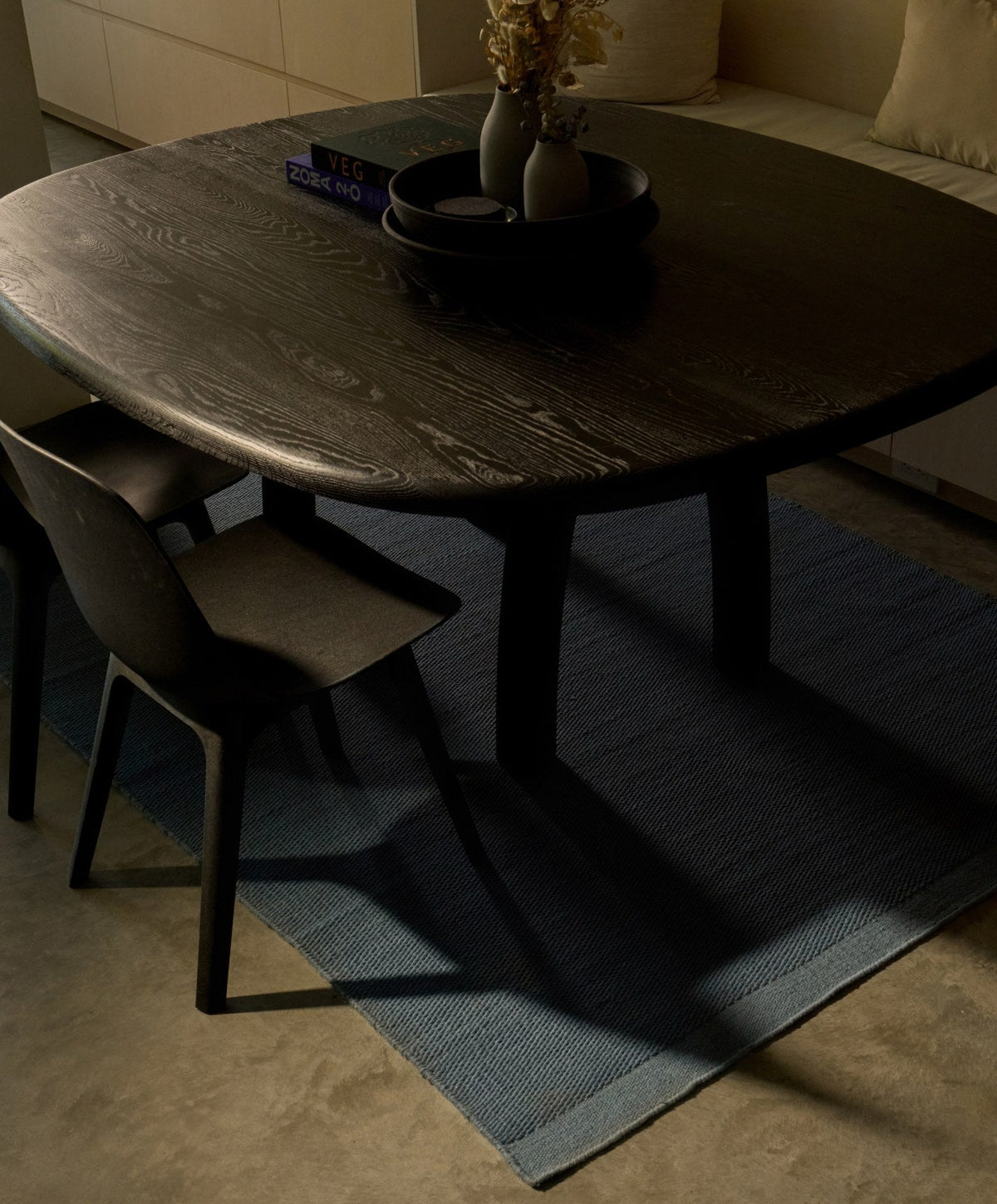 Wool Rug by Fable Home, shown in Seaside Blue.