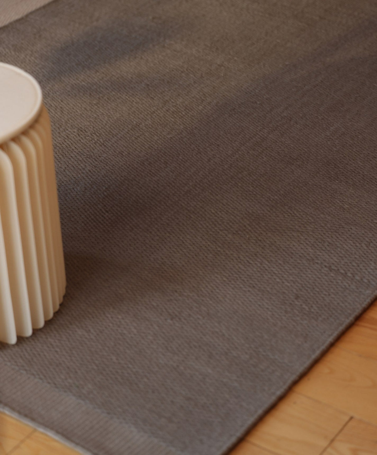 Wool Rug by Fable Home, shown in Slate Gray.