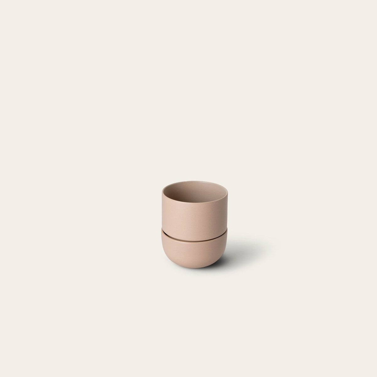 Medium Planter by Fable Home, shown in Shoreline Sand.