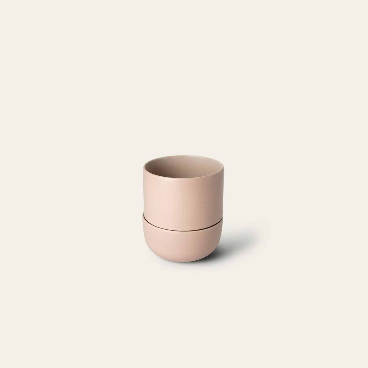 Large Planter by Fable Home, shown in Shoreline Sand.
