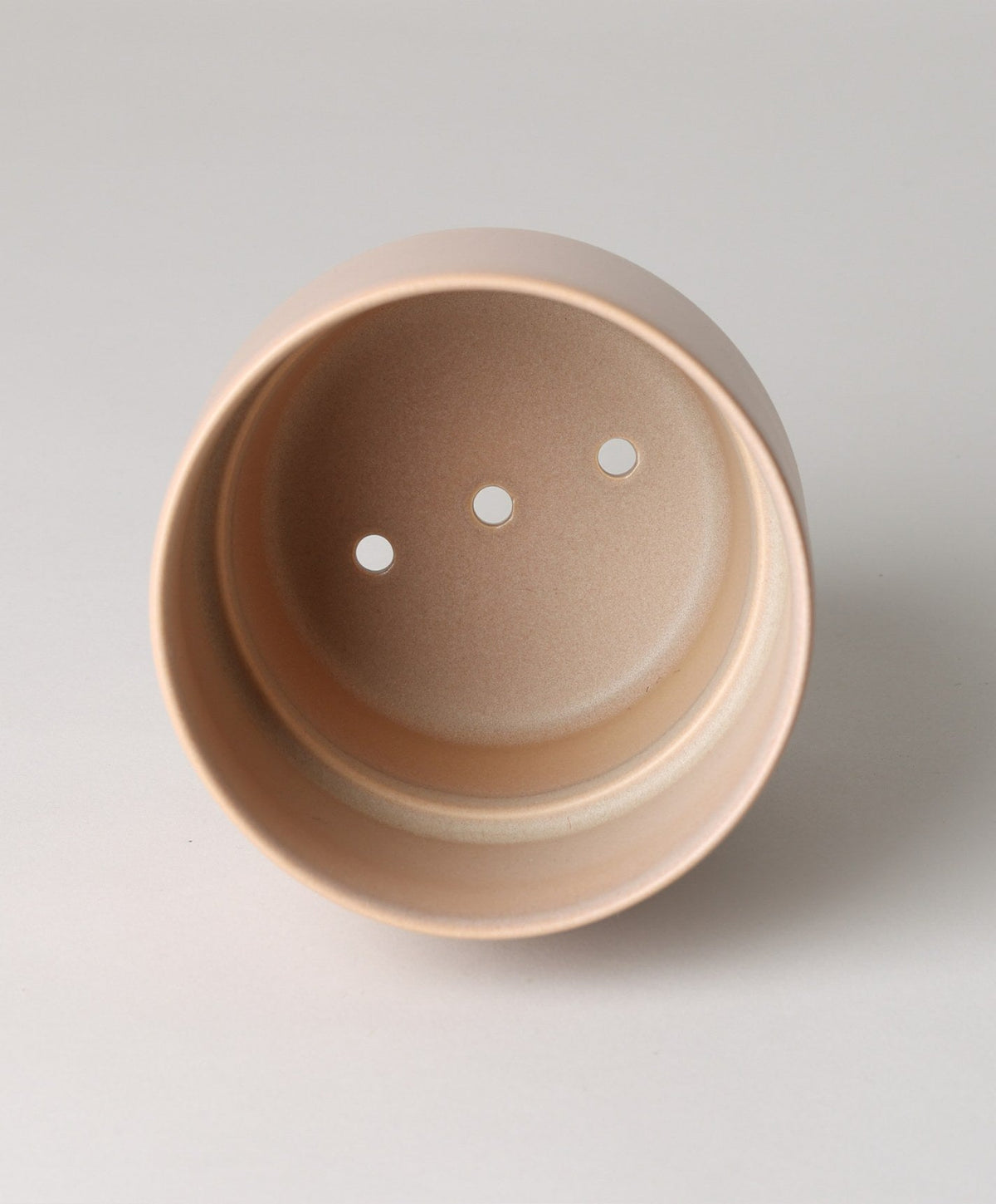Large Planter by Fable Home, shown in Shoreline Sand.