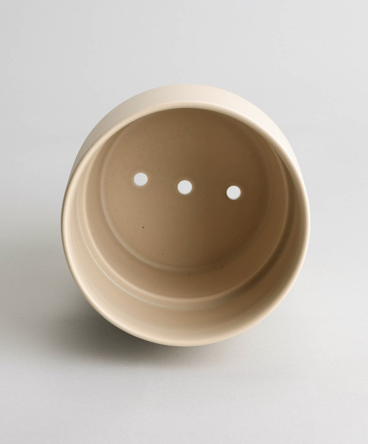 Large Planter by Fable Home, shown in Coastal Cream.