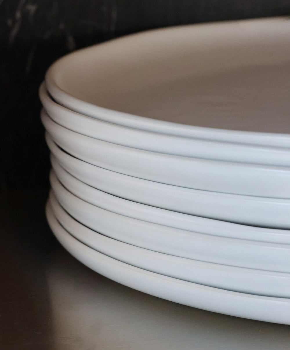 Lunch Plates by Fable Home, shown in Cloud White.