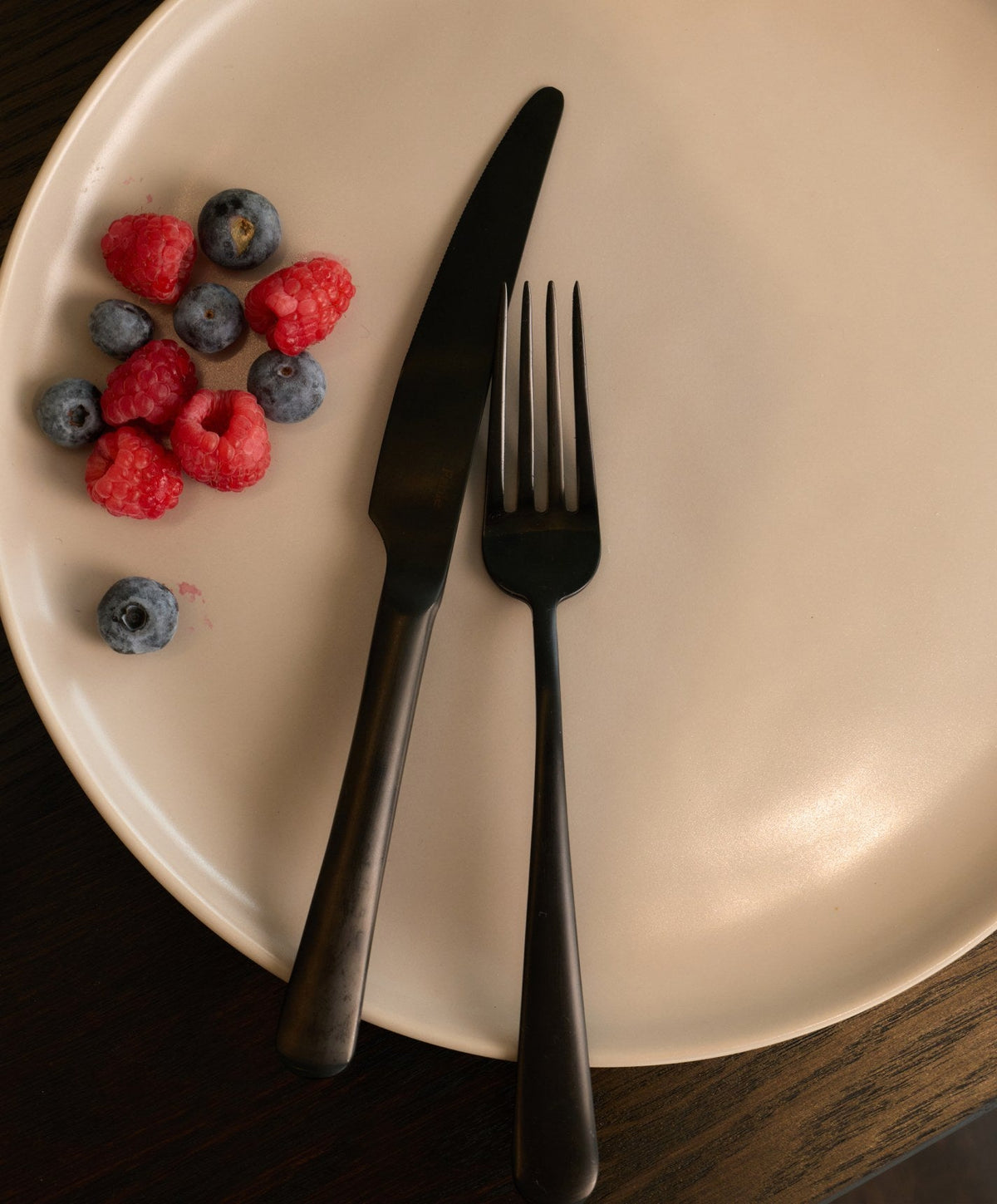 Flatware Set by Fable Home, shown in Matte Black.