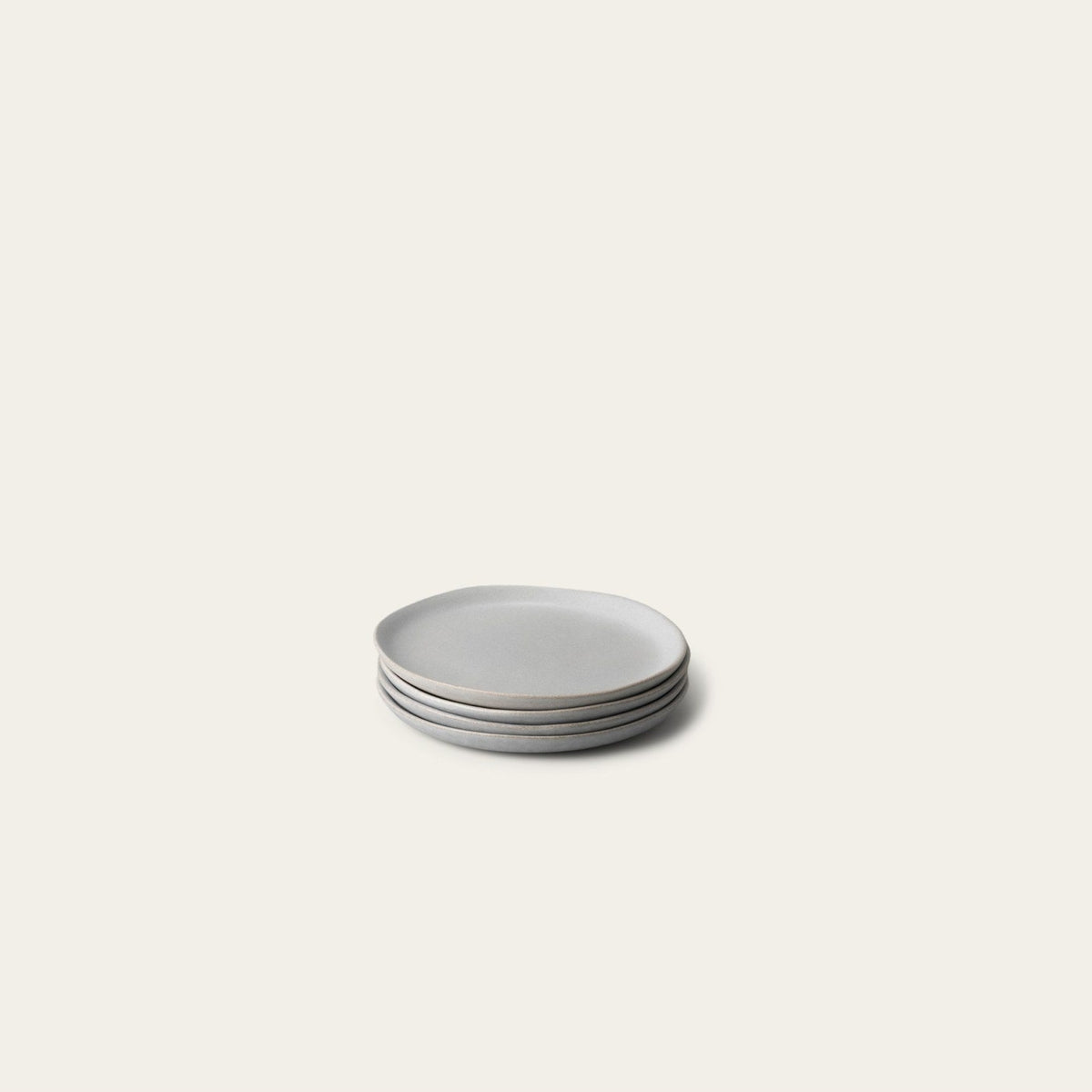 Dessert Plates by Fable Home, shown in Stone Blue.