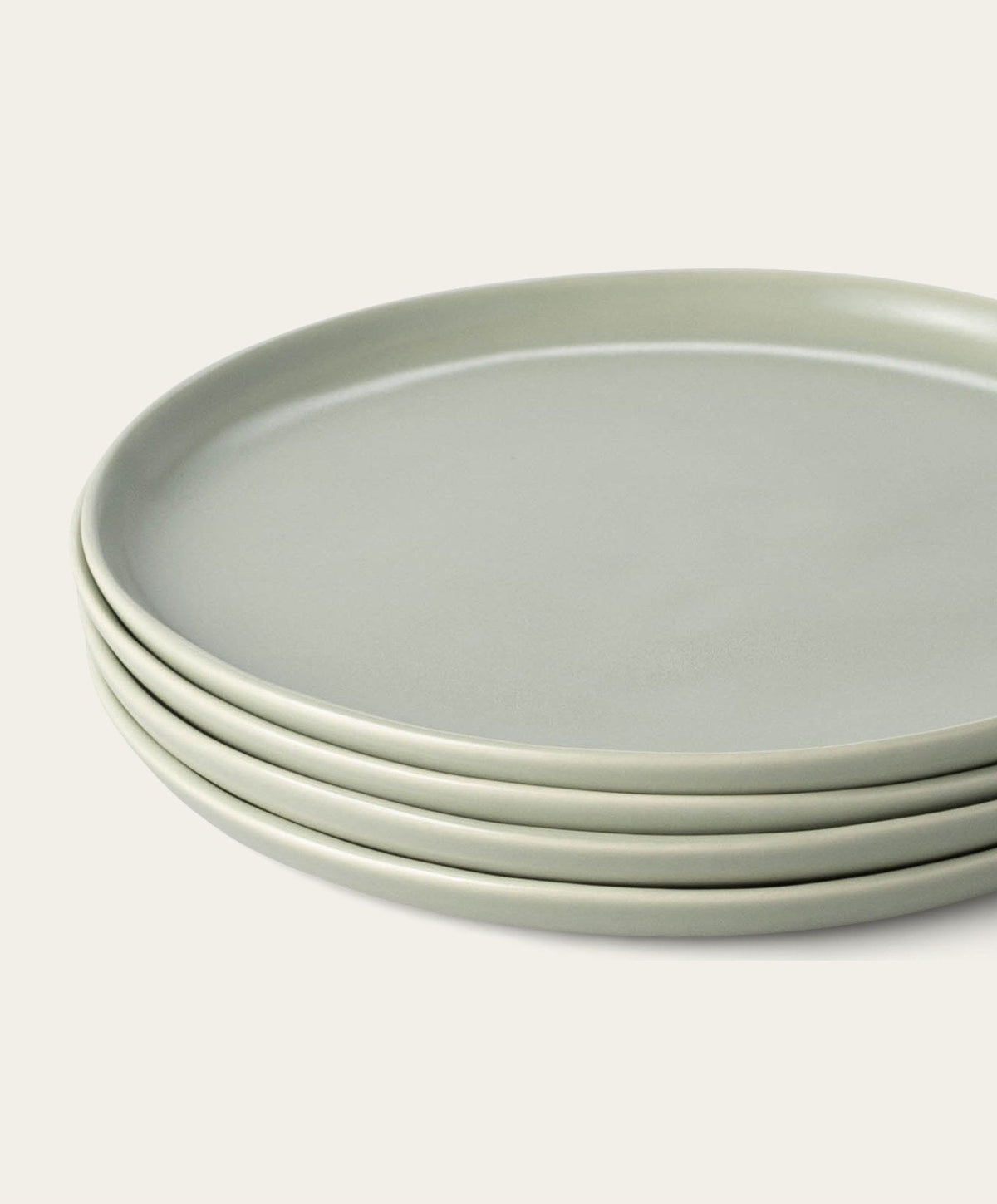 Dessert Plates by Fable Home, shown in Beachgrass Green.
