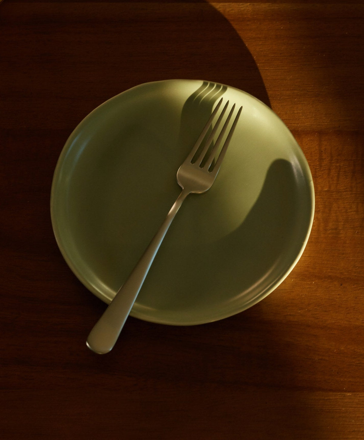 Dessert Plates by Fable Home, shown in Beachgrass Green.