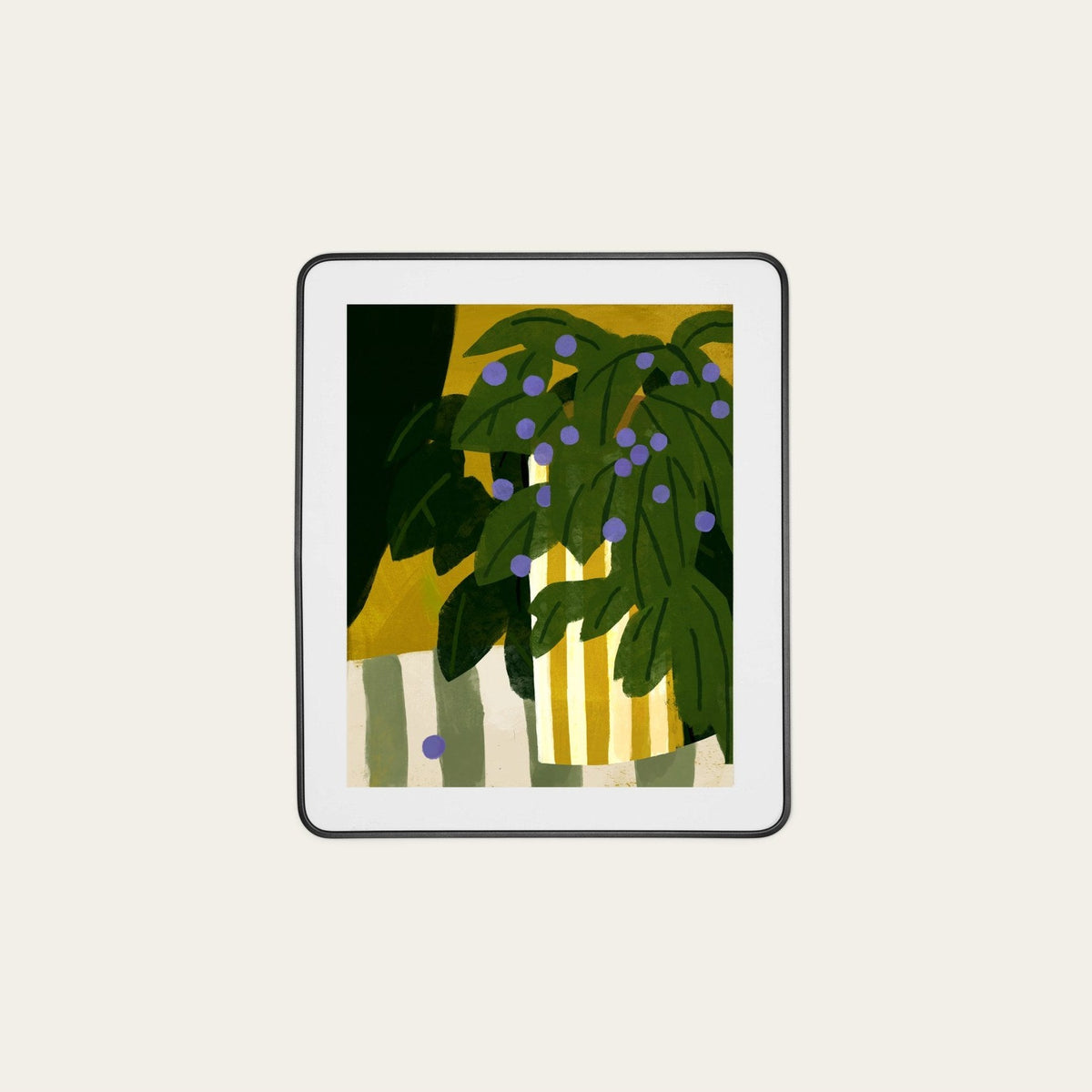 House Plant Print - 16 x 20" by Fable Home, With Frame.