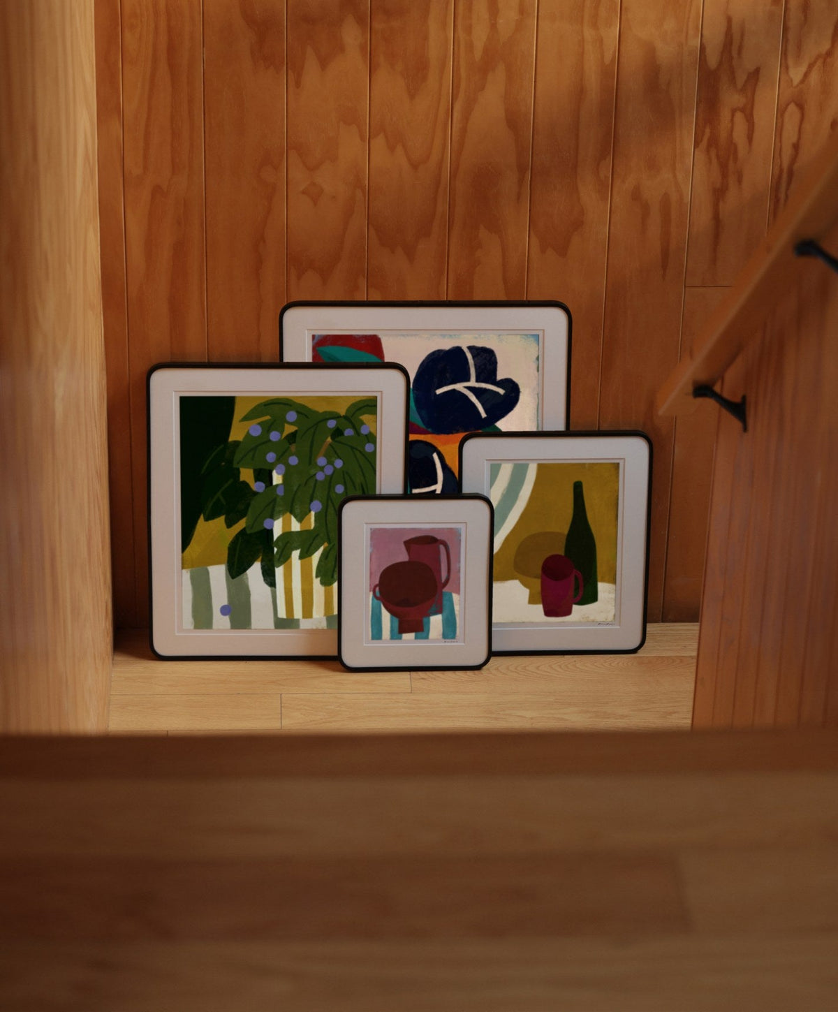 House Plant Print - 16 x 20" by Fable Home, With Frame.