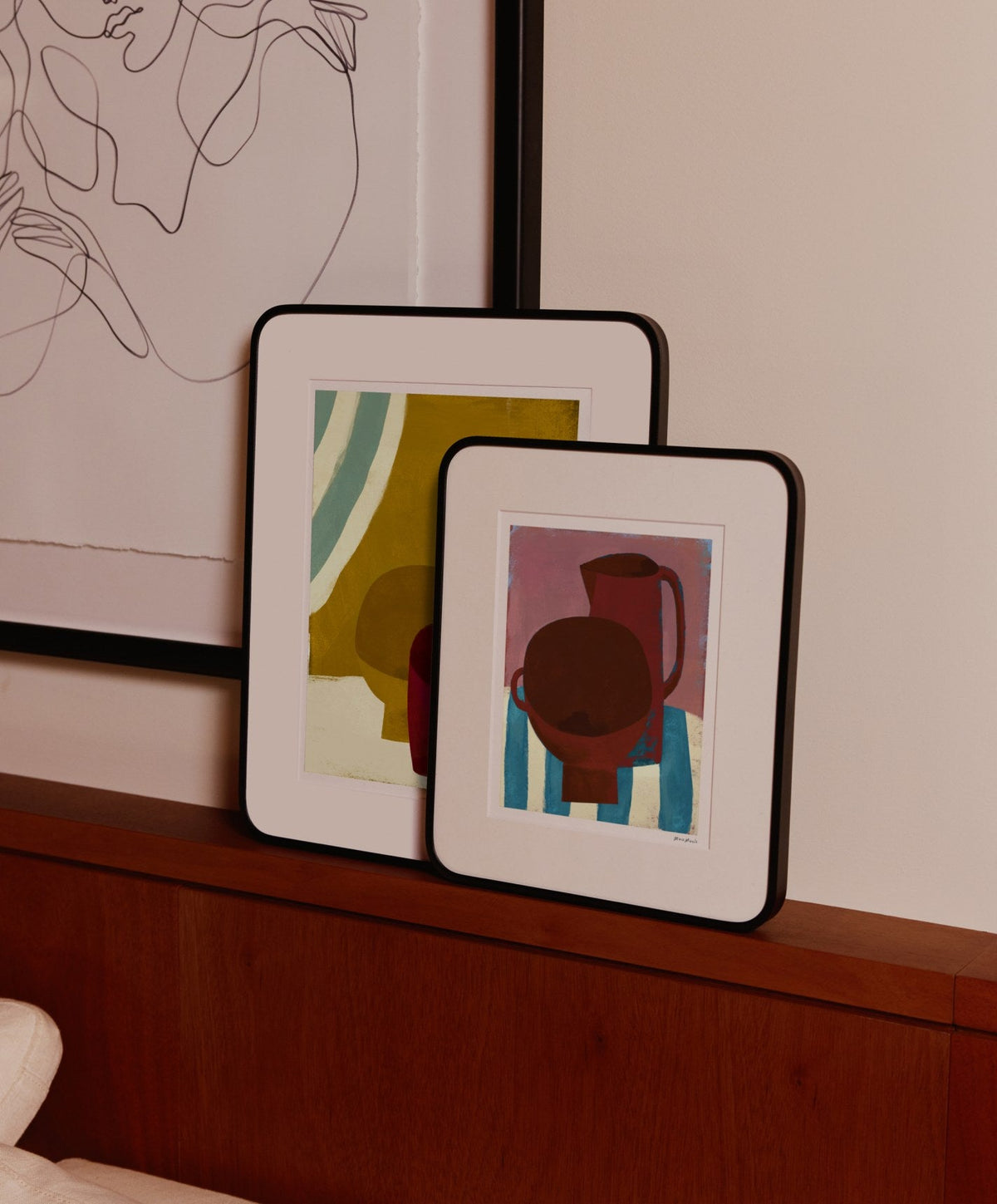 House Plant Print - 16 x 20" by Fable Home, Without Frame and With Frame.