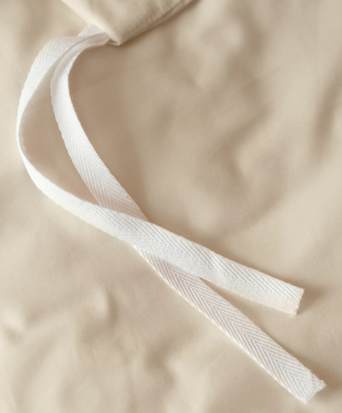 Percale Duvet Cover by Fable Home, shown in Birch Sand.