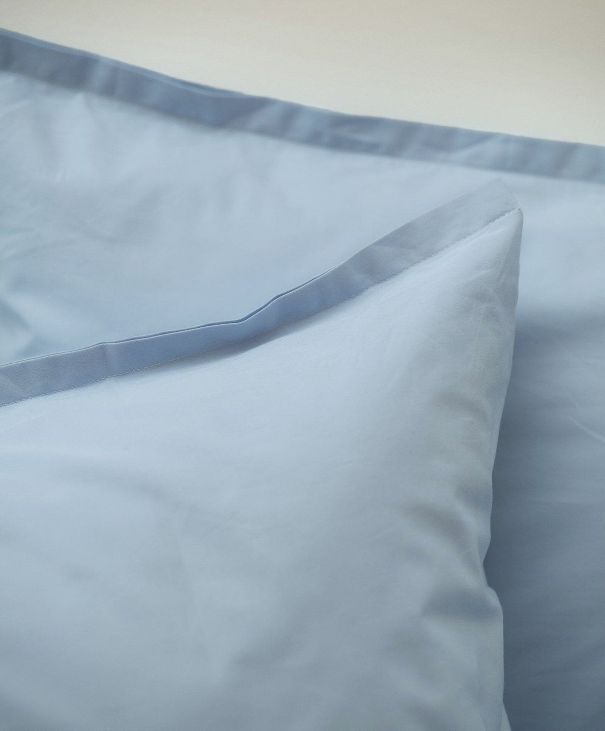 Percale Sheet Set by Fable Home, shown in Meadow Blue.