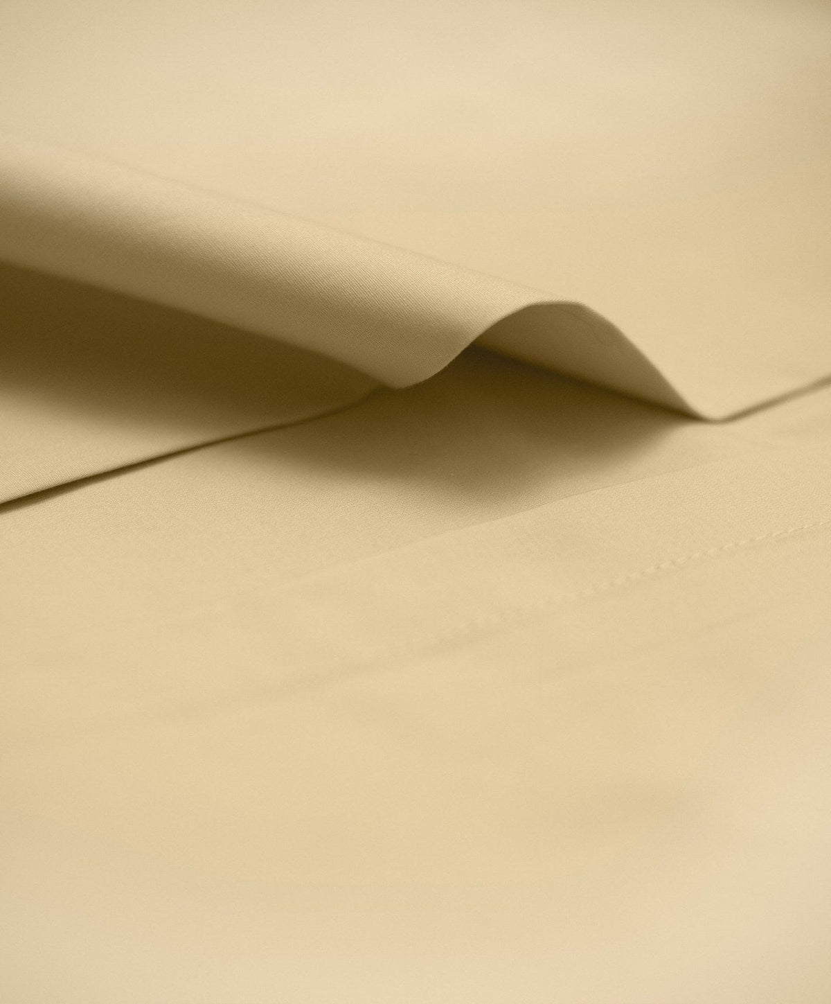Percale Sheet Set by Fable Home, shown in Buttercup Yellow.