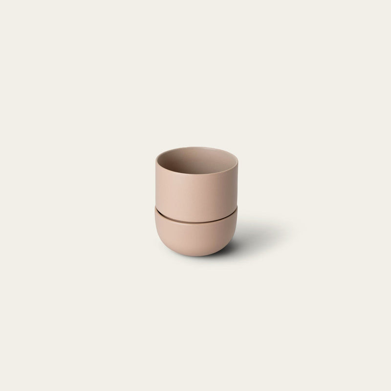 Planter planters by Fable Home, shown in a medium/shorelinesand finish. – #medium/shorelinesand